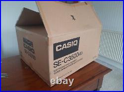 Cash Register black Till Casio SE-C3500