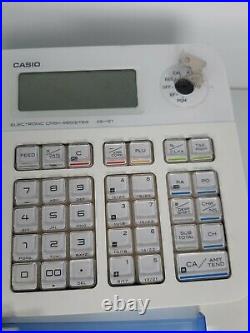 Cash register Casio SE-G1 White Shop Tilll With 10 FREE Till Roll