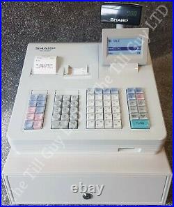 Cash register SHARP XE-A307 slight use + 10 till rolls & free UK P&P