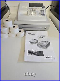 Casio 130 CR Electronic Cash Register + Till Paper Rolls, no Key
