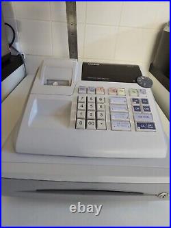 Casio 130 CR Electronic Cash Register + Till Paper Rolls, no Key