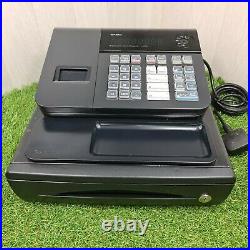 Casio 140CR Electronic Cash Register Black Till Rolls, Manual, OP Key & PGM Key