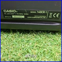 Casio 140CR Electronic Cash Register Black Till Rolls, Manual, OP Key & PGM Key