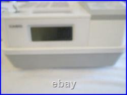 Casio Electronic Cash Register Till Model SE-G1 White & Keys Tested & Working