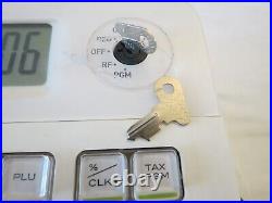 Casio Electronic Cash Register Till Model SE-G1 White & Keys Tested & Working