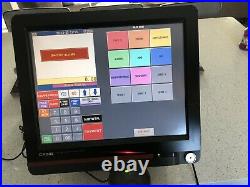 Casio QT-6600 EPOS POS Touch Screen Till Terminal Cash Register Barcode Scanner