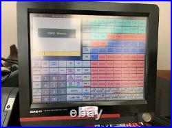 Casio QT 6600 Epos till/cash registers and drawers x 2