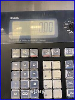 Casio SE-G1 Cash Register Black
