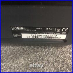 Casio SE-G1 Cash Register Black With Box
