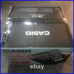 Casio SE-G1 Cash Register Black With Box
