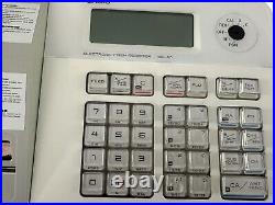 Casio SE-G1 Cash Register White With 3 Keys Instructions Plus 20 Till Rolls