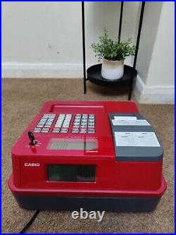 Casio SE G1 Electronic Cash Register+ PGM Key +Till Roll+ Pdf Manual I 123 Boxed