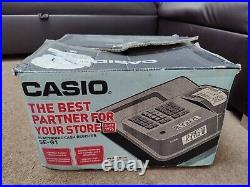 Casio SE G1 Electronic Cash Register+ PGM Key +Till Roll+ Pdf Manual I 137