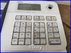 Casio SE G1 Electronic Cash Register+ PGM Key +Till Roll+ Pdf Manual I 217