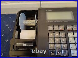 Casio SE G1 Electronic Cash Register + PGM & OP Keys + PDF Manual +One Till Roll