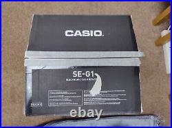 Casio SE G1 Electronic Cash Register + Till Roll + All Keys + Manual I 297