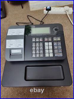 Casio SE G1 Electronic Cash Register + Till Roll + All Keys + Manual I 346