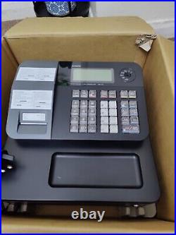 Casio SE G1 Electronic Cash Register + Till Roll + All Keys + Manual I 346