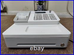 Casio SE G1 Electronic Cash Register + Till Roll + Pgm Key + Manual I 333