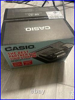Casio SE-G1 SD Black Cash Register Shop Till NEW Sealed in Box Unused EPP