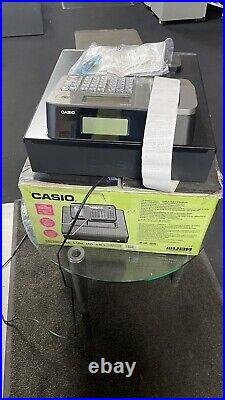 Casio SE-S100 Cash Register Black Silver Shop Till