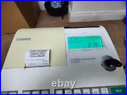 Casio SE-S300 Electronic Cash Register LCD Display Grey I 325