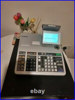 Casio SE-S3000 Cash Register / Till / EPOS with Large LCD Display Grey