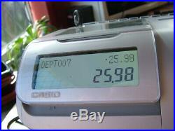 Casio SE-S3000 Cash Register /Till Multi Dept Change Calculation Perfect Working