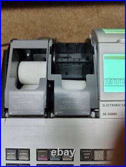 Casio SE-S3000 Electronic Cash Register +PGM Key + PDF Manual I 189