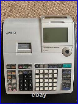 Casio SE-S400 Electronic Cash Register Used Till Rolls Spare Key Manual