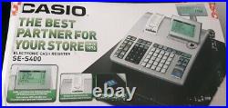Casio SE-S400 Retail Cash Register basic simple shop till. Electronic-Boxed