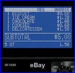 Casio SE-S500 MD / SRS500 MD Cash Register Till Shop Checkout LCD Bluetooth FAST