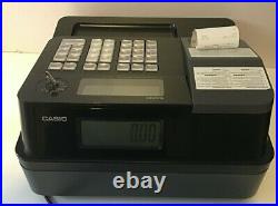 Casio SEG1 SE-G1 Cash Register Black Plus 10x Till Rolls VGC