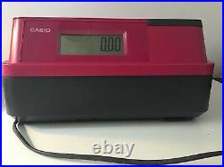 Casio SEG1 SE-G1 Cash Register Pink Plus 10x Till Rolls -Very Good Condition