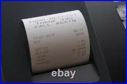 Casio Se-g1 Black Cash Register Till / 10 Free Rolls