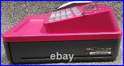 Casio Se-g1 Cash Register Hot Pink 4 Free Till Rolls Original Box Free Delivery