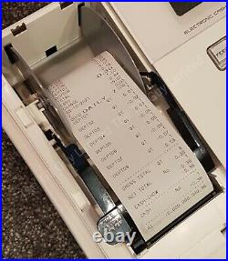 Casio Se-g1 Cash Register Till Slight Use Original Box White Free Uk Delivery