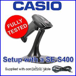 Casio Se-s400 Cash Register Barcode Scanner Casio Se S400 Till Scanner (z4)
