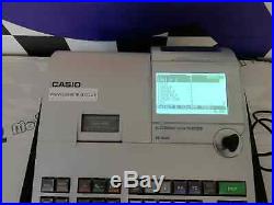 Casio Se-s400 Cash Register Till Fwo With Keys Tray Manual & Barcode Scanner