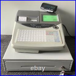 Casio TE-2400 Electronic Cash Register Complete With Till Rolls And Free P&P
