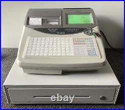 Casio TE-2400 Electronic Cash Register Complete With Till Rolls And Free P&P