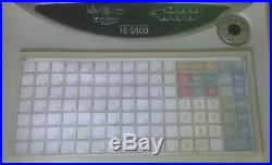 Casio TE-2400 Electronic Cash Register With Till Rolls And Free P&P