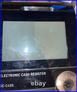 Casio cash register SE-C450, used, unprogrammed