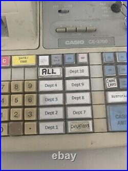 Casio ce 3700 Cash register till Top Screen Not Working