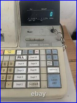 Casio ce 3700 Cash register till Top Screen Not Working