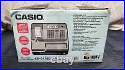 Casio se-g1 Boxed Electronic cash Register (NOT FULLY TESTED)