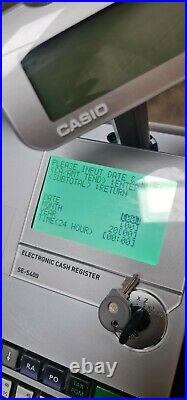 Casio se-s400 Cash Register Till