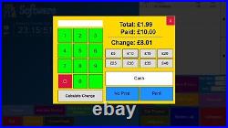 Clothes Shop POS / EPOS Till System Software, No Monthly Pay, Cash Register