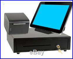 Complete 14.1 Touch Screen POS EPOS Cash Register Till System NO MONTHLY FEES