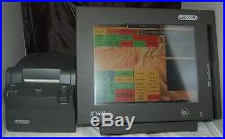 Dry Cleaning 12 Touchscreen EPOS System Fanless &Printer Till Draw Cash Register